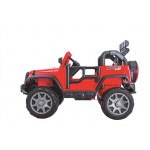 Elektronické autíčko Jeep HP012 - nelakované - červené